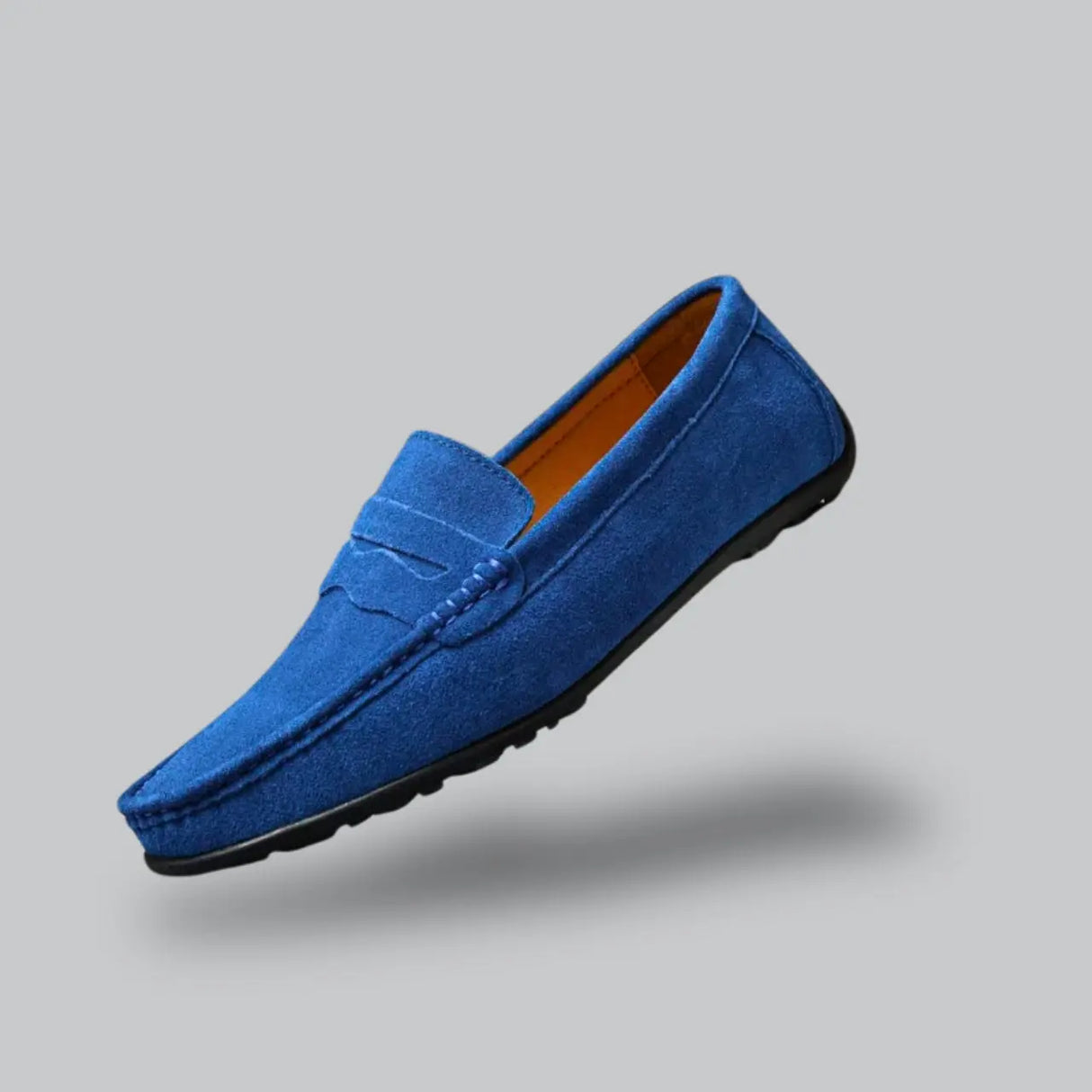 Belezza Classic Loafers with Soft Suede and Comfortable Fit