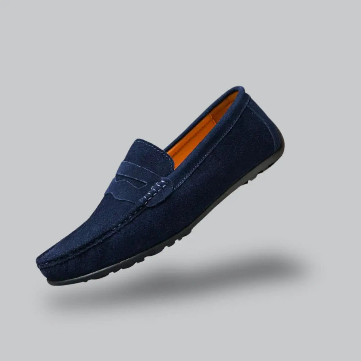 Belezza Classic Loafers with Soft Suede and Comfortable Fit