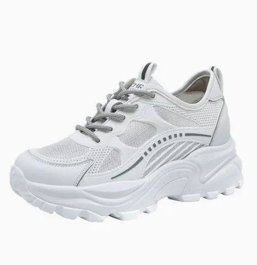 Maeve β Platform Sneakers β Breathable Mesh & Stylish Elevation