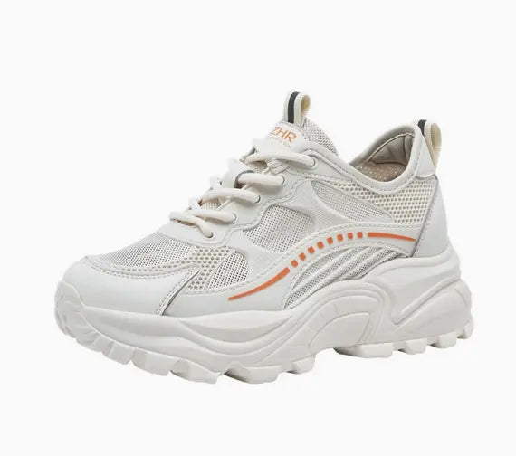 Maeve β Platform Sneakers β Breathable Mesh & Stylish Elevation