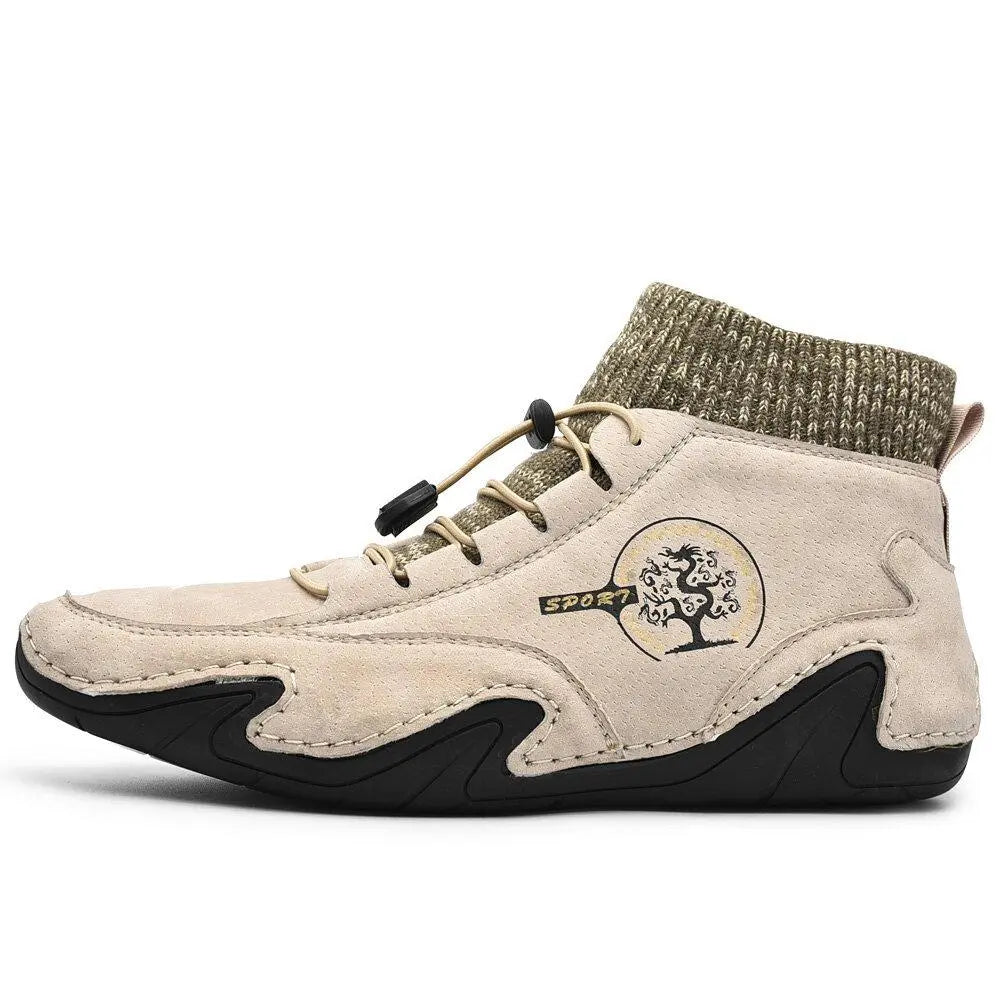 Black Leather Ankle Boots for Men β Comfortable & Stylish 7