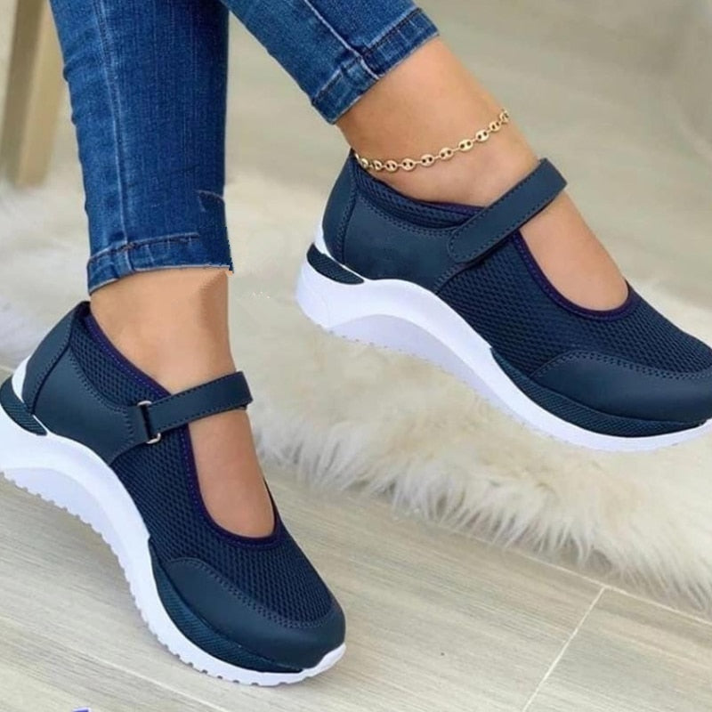 Breathable Mary Jane Sneakers for Women β Comfortable & Supportive