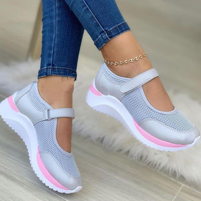Breathable Mary Jane Sneakers for Women β Comfortable & Supportive