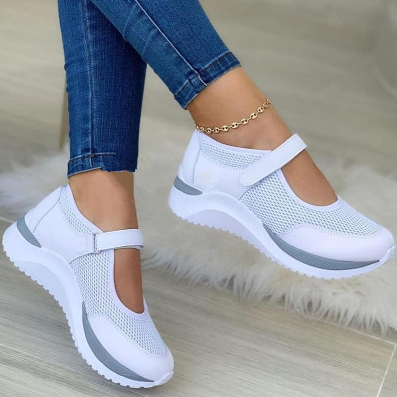 Breathable Mary Jane Sneakers for Women β Comfortable & Supportive