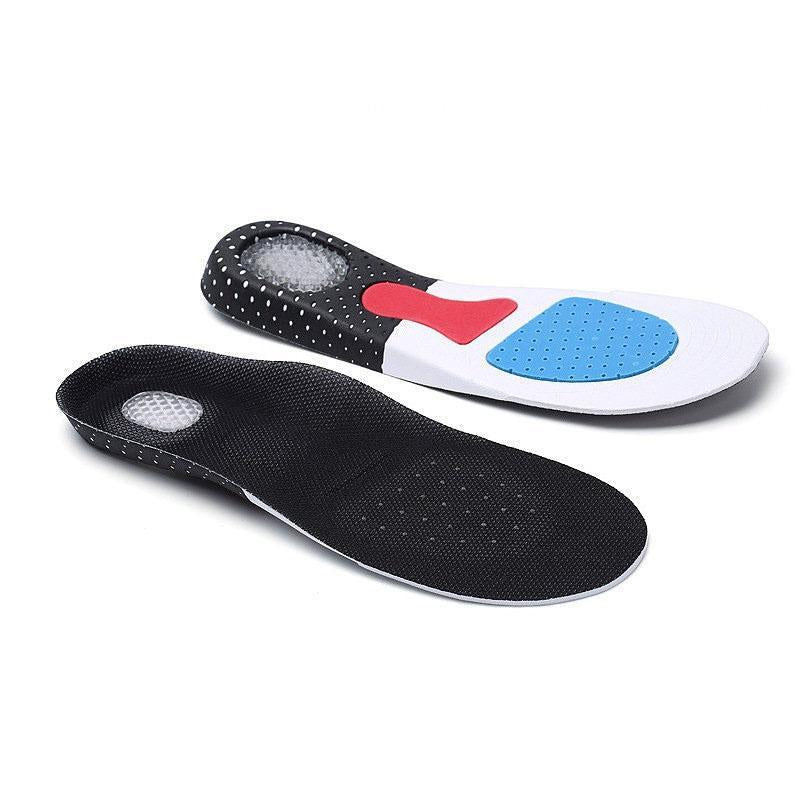 Breathable Shock Absorption Insoles for Men and Women β Arch Support & Comfort