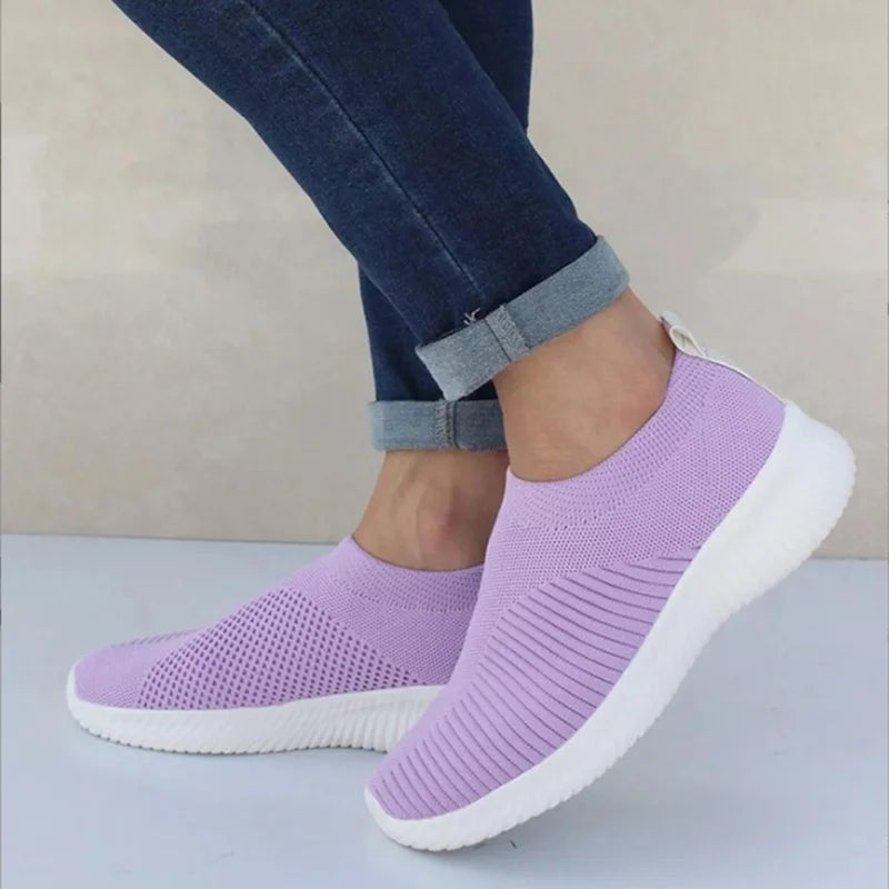Breathable Slip-On Sneakers for Women β Effortless Style & Comfort