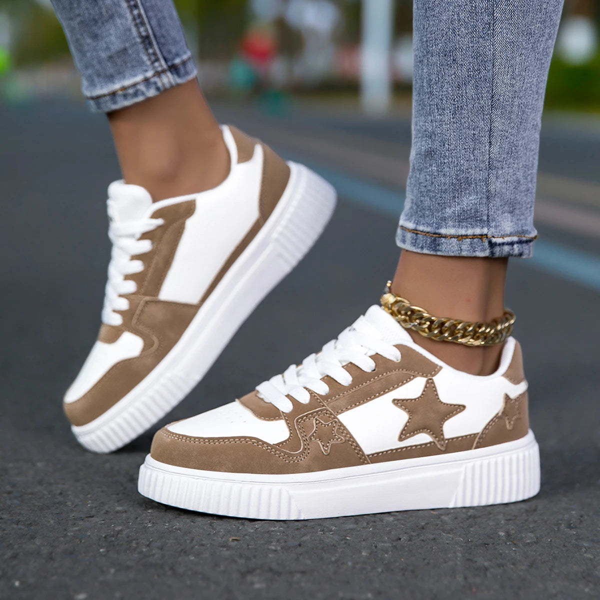 Breathable Casual Sneakers for Women β Lightweight & Comfortable 0
