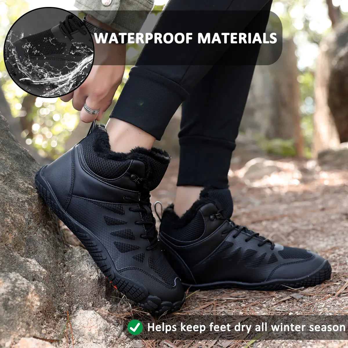 Breathable Lightweight Snow Boots for Unisex β Comfort & Support for Winter Adventures 2