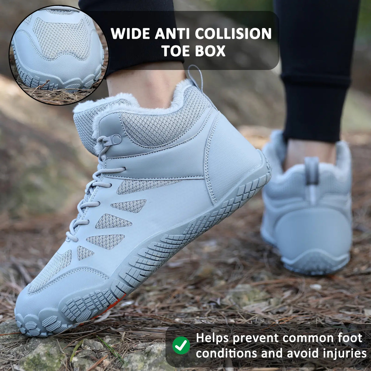 Breathable Lightweight Snow Boots for Unisex β Comfort & Support for Winter Adventures 3