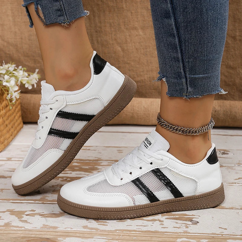 Breathable Mesh Sneakers for Women β Lightweight & Comfortable Walking Shoes 0