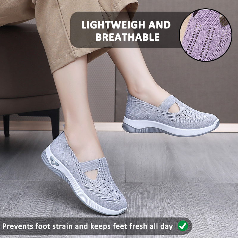 Breathable Slip-On Shoes for Women – Lightweight & Eco-Friendly Comfort 2