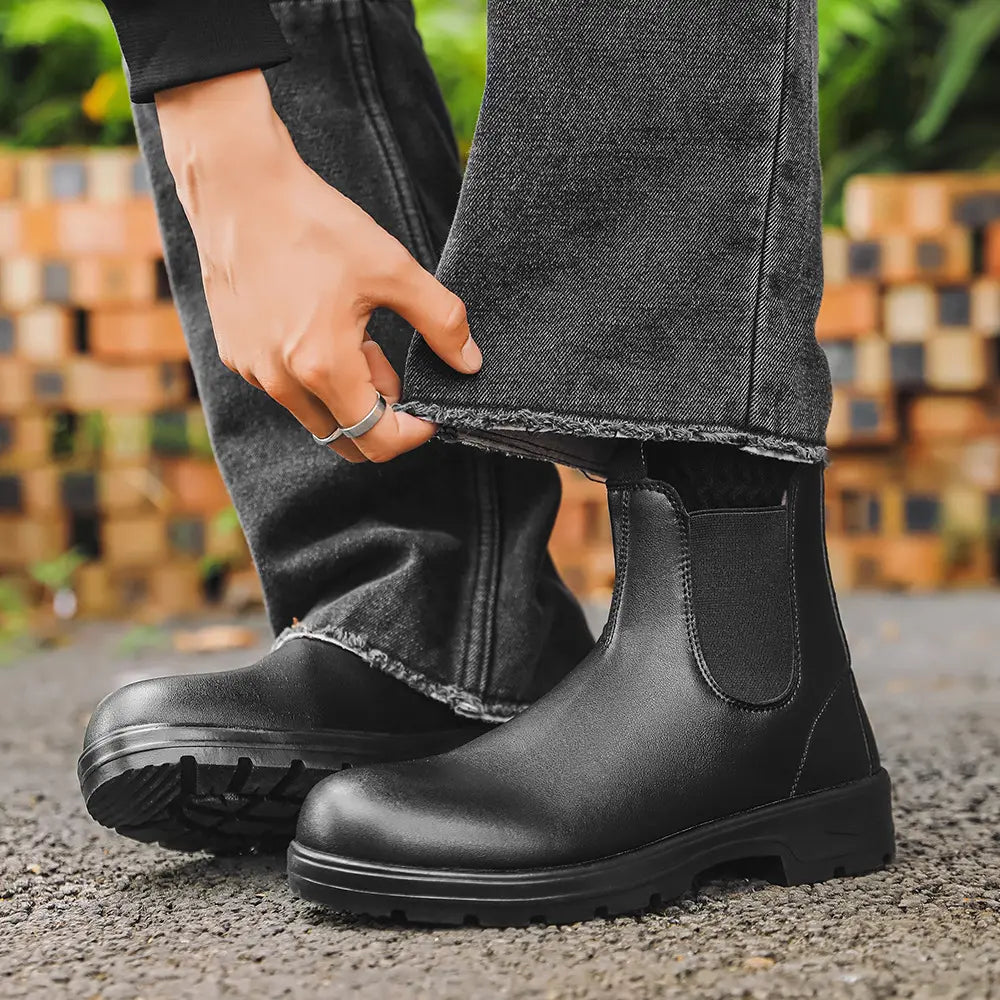 Chelsea Boots For Men - Comfort First Bareroots Footwear