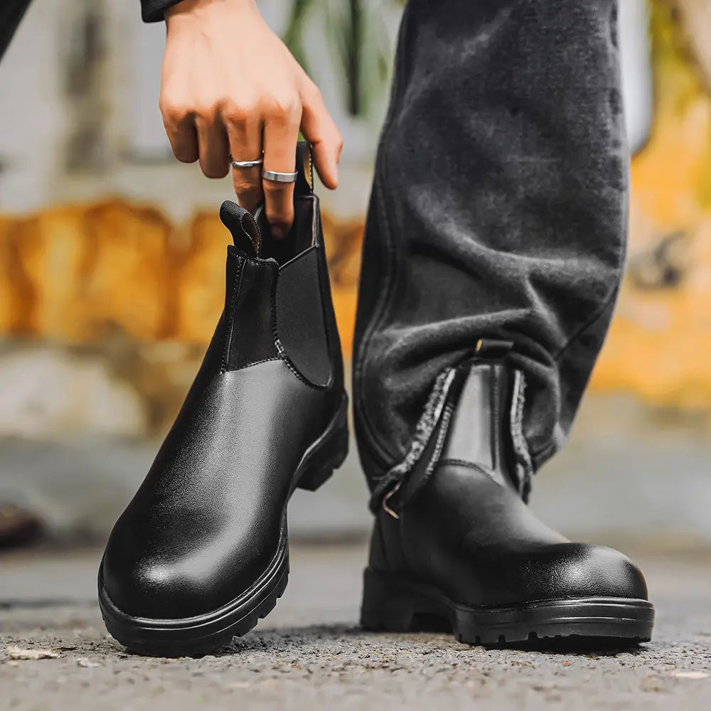 Chelsea Boots For Men - Comfort First Bareroots Footwear
