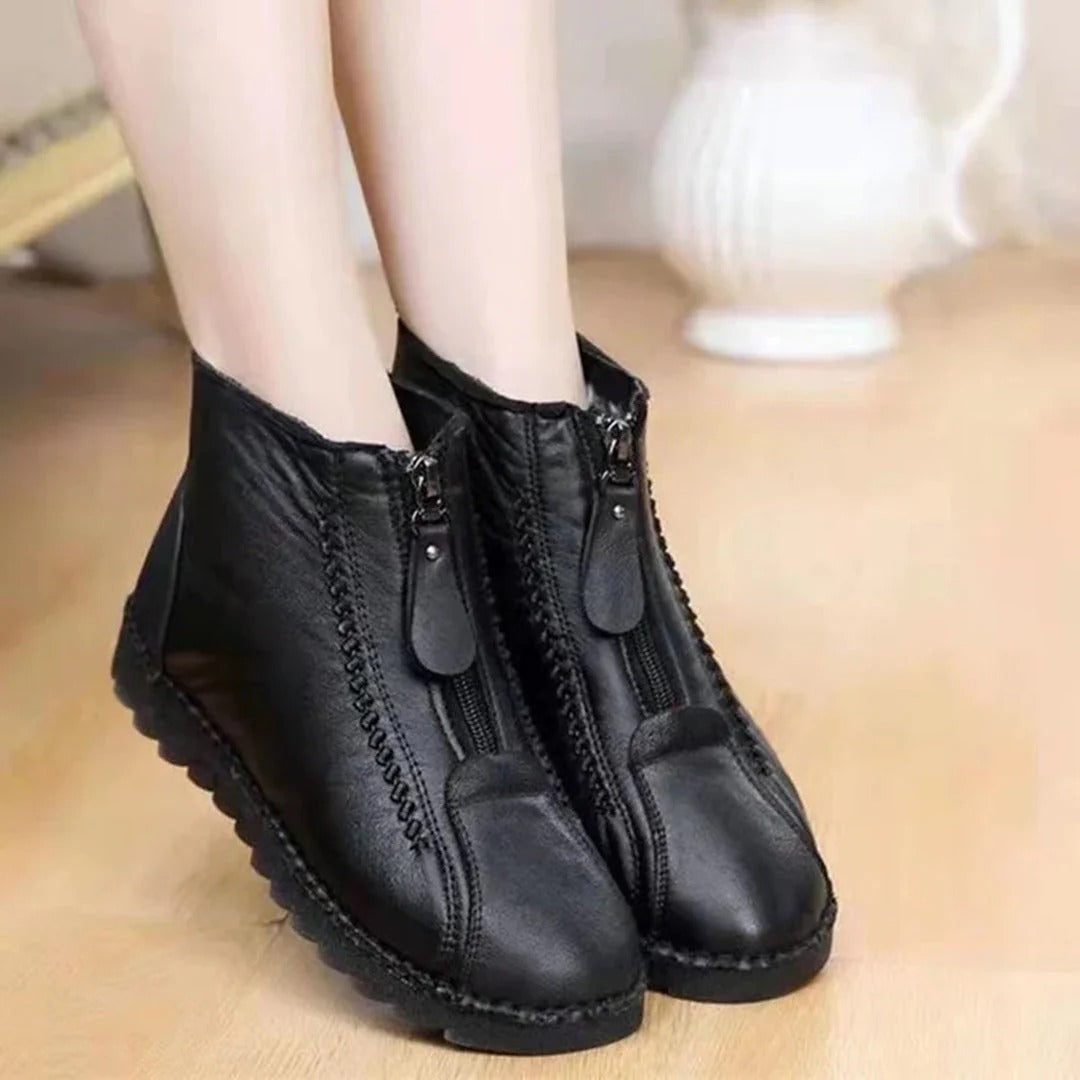 Chunky Sole Ankle Boots for Women β Stylish & Comfortable