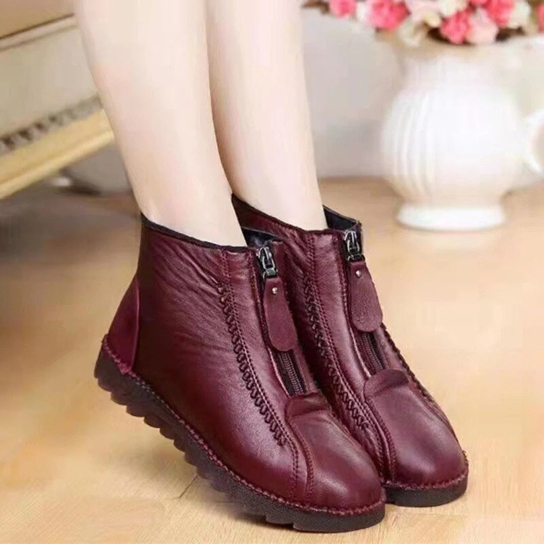 Chunky Sole Ankle Boots for Women β Stylish & Comfortable