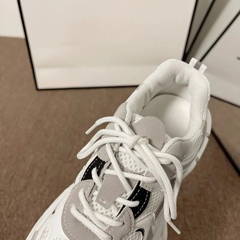 Colorblock Sneakers β Casual & Stylish β Lightweight Mesh Upper
