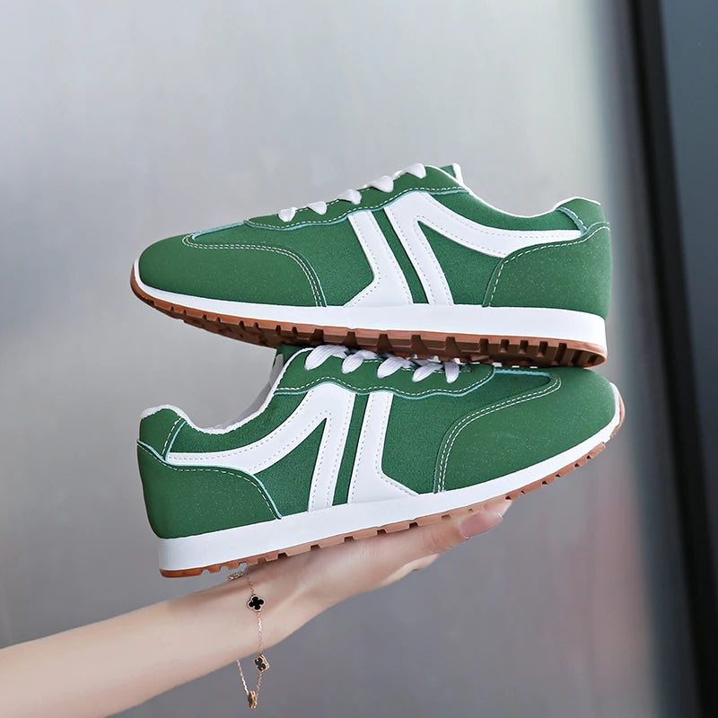 Comfortable Lace-Up Sneakers for Women β Stylish & Versatile for All-Day Wear 2