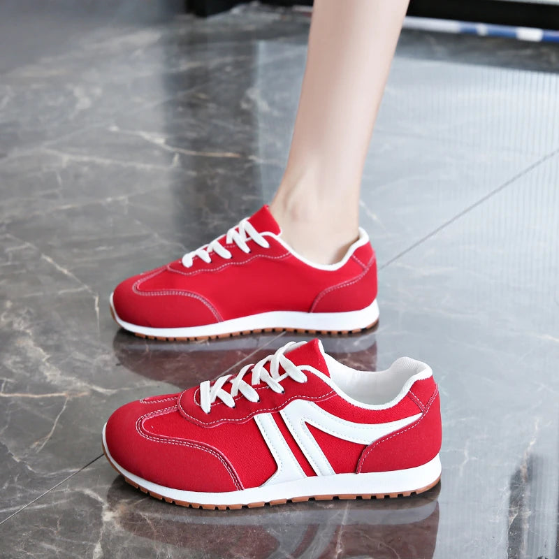 Comfortable Lace-Up Sneakers for Women β Stylish & Versatile for All-Day Wear 3