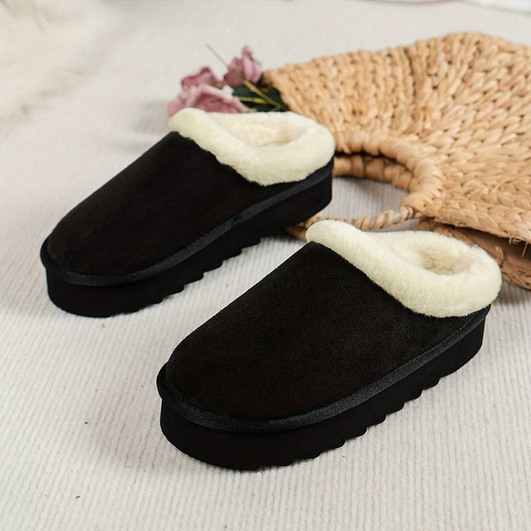 Cozy Slip-On Snow Boots for Women β Stylish & Warm for Winter Adventures