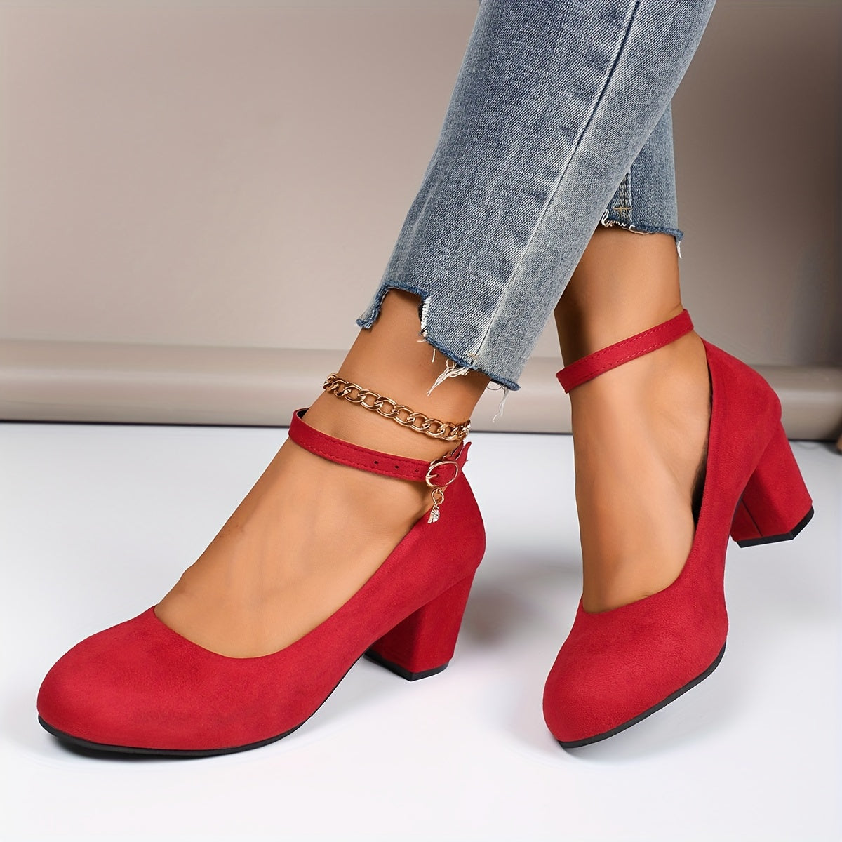 Elegant Block Heel Pumps for Women β Stylish & Versatile