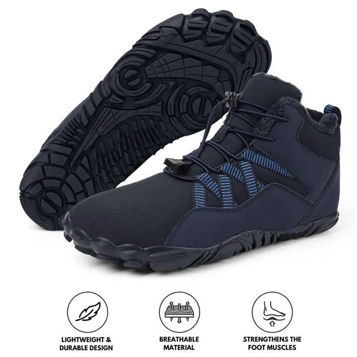 Five-Finger Barefoot Shoes for Men β Comfortable & Warm for Outdoor Activities 0