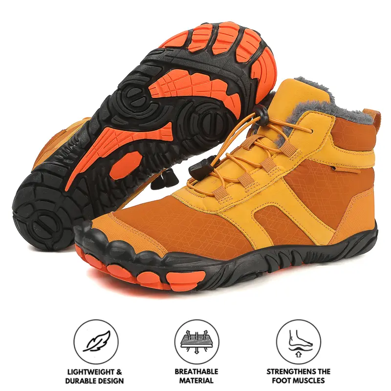 Flexible Waterproof Snow Boots for Unisex β Comfort & Support for Winter Adventures 0