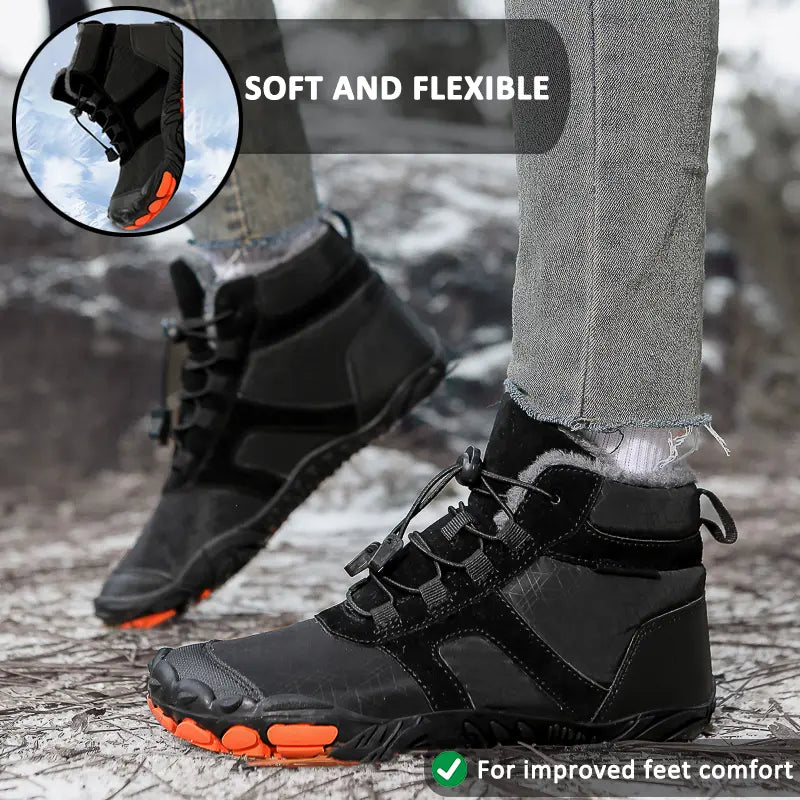 Flexible Waterproof Snow Boots for Unisex β Comfort & Support for Winter Adventures 2