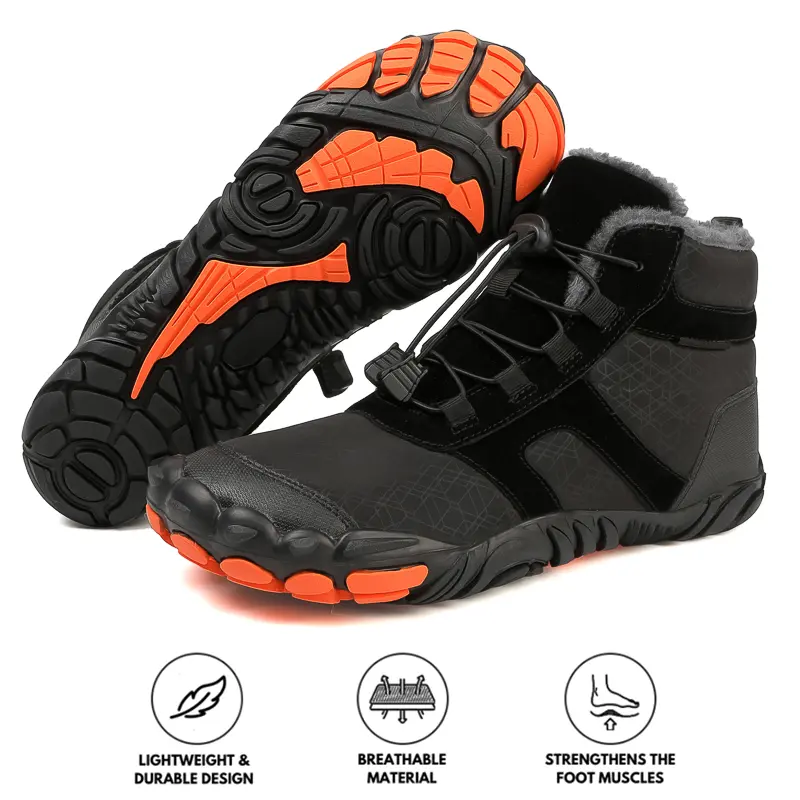 Flexible Waterproof Snow Boots for Unisex β Comfort & Support for Winter Adventures 8