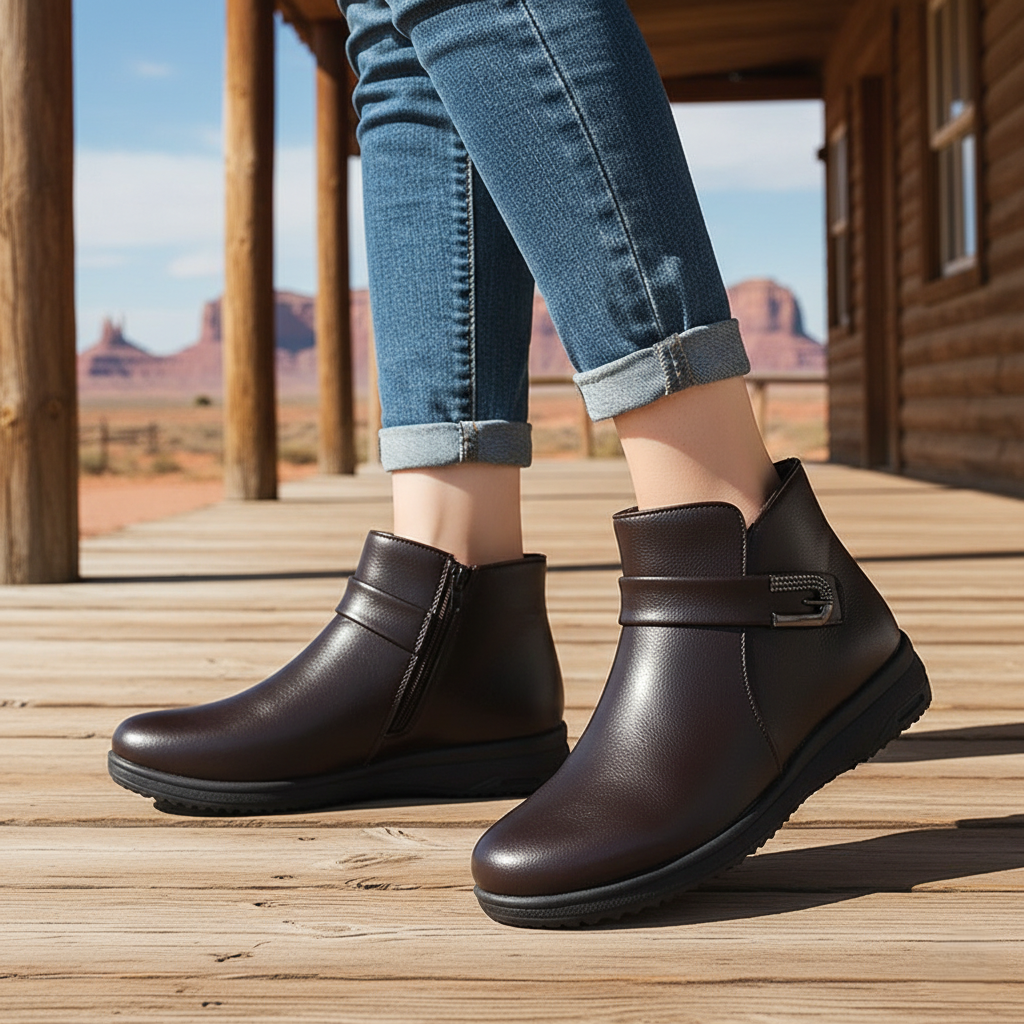 Ankle Boots for Women β Cozy & Stylish Everyday Comfort Bareroots Footwear