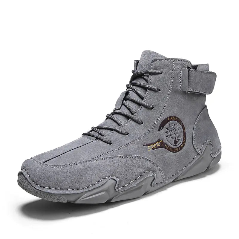 Genuine Leather Ankle Boots for Men β Stylish & Comfortable 0