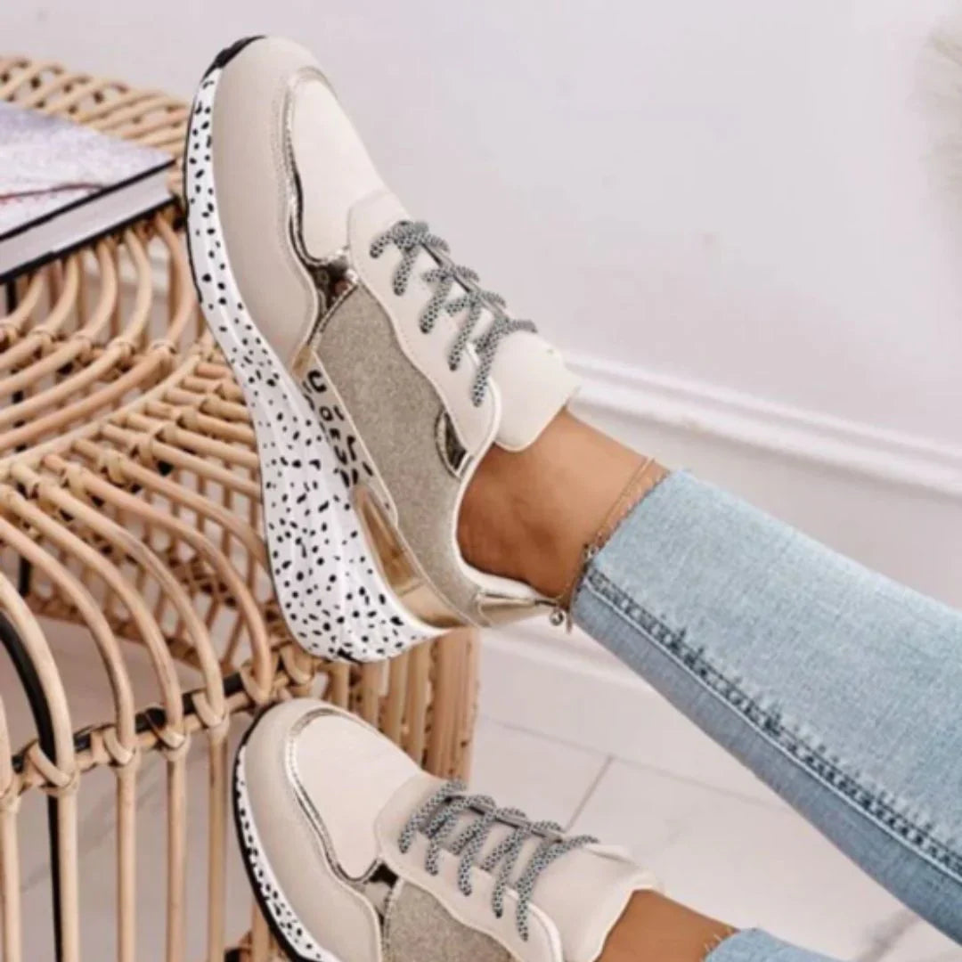 Glittery Chunky Sneakers for Women β Stylish & Comfortable