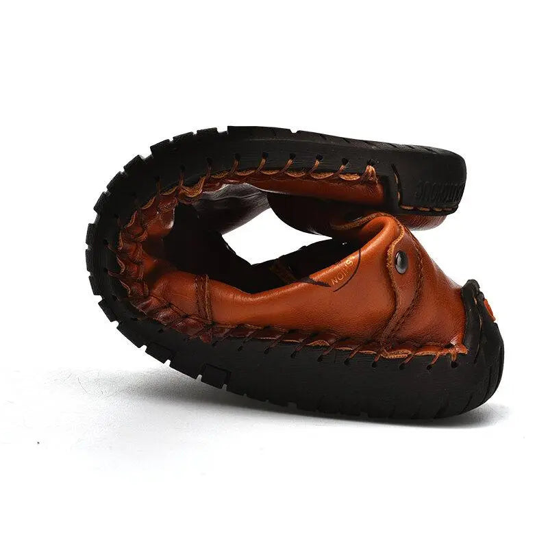 Handmade Microfiber Leather Ankle Boots for Men β Stylish & Versatile 5