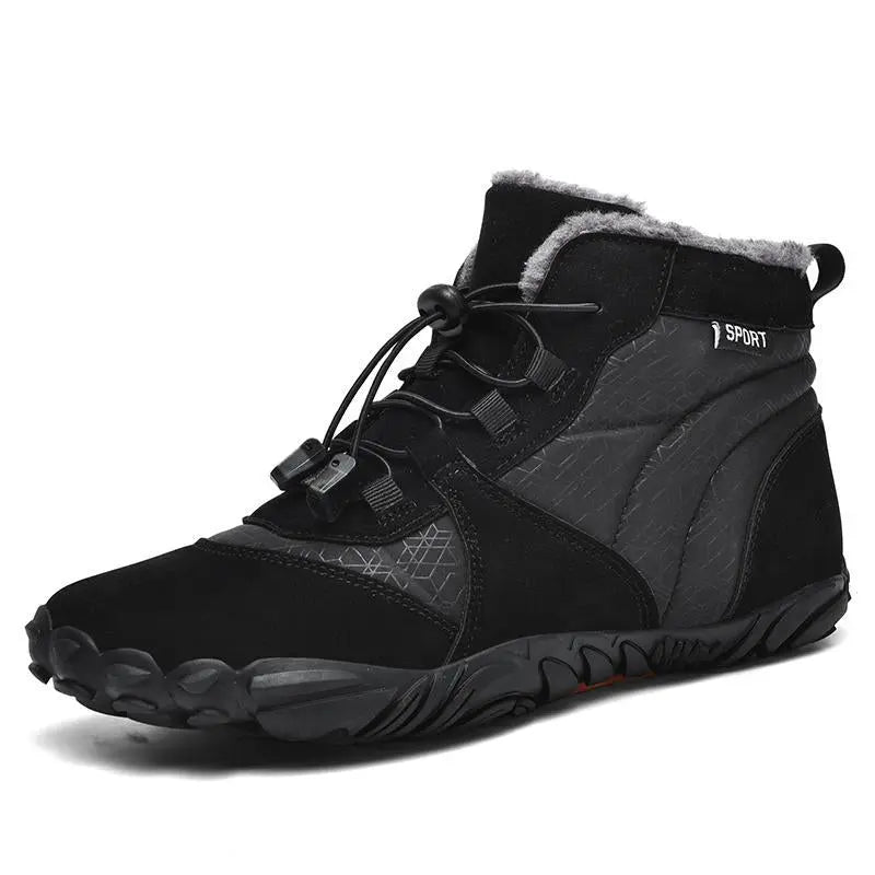 High-Top Hiking Boots for Women β Warm & Comfortable for Winter Adventures 0