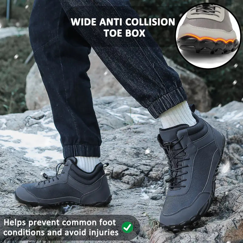 High-Top Waterproof Snow Boots for Unisex β Warm & Breathable Comfort 3