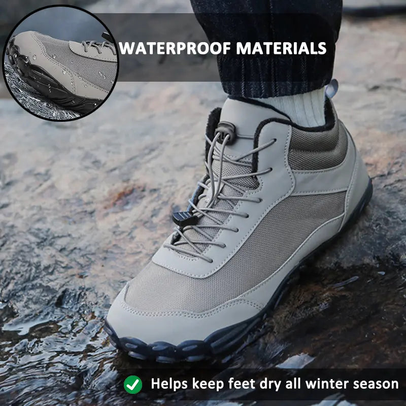 High-Top Waterproof Snow Boots for Unisex β Warm & Breathable Comfort 5