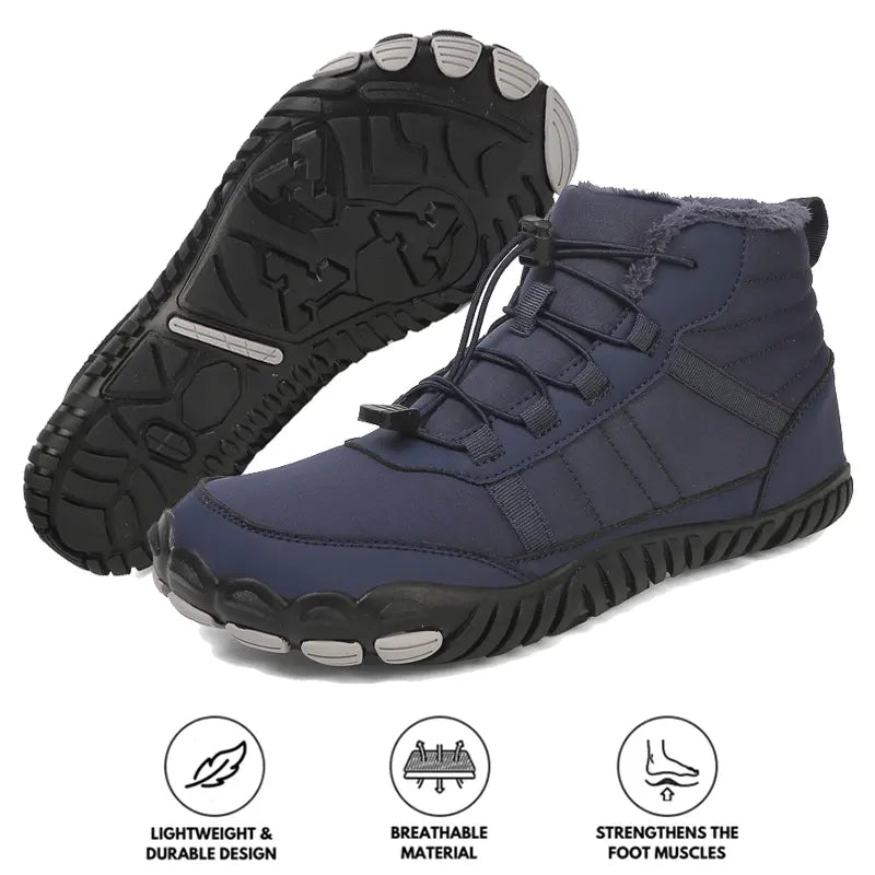 High-Top Waterproof Snow Boots for Women β Comfortable & Non-Slip Design 0