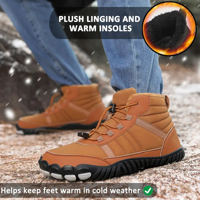 High-Top Waterproof Snow Boots for Women β Comfortable & Non-Slip Design 1