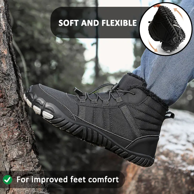 High-Top Waterproof Snow Boots for Women β Comfortable & Non-Slip Design 2