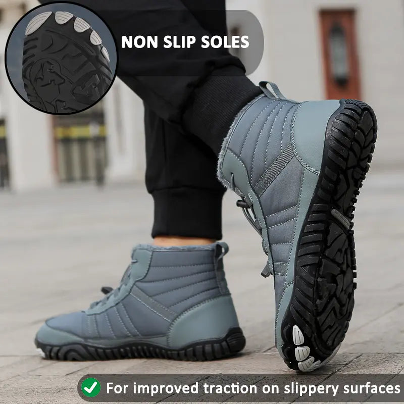 High-Top Waterproof Snow Boots for Women β Comfortable & Non-Slip Design 4