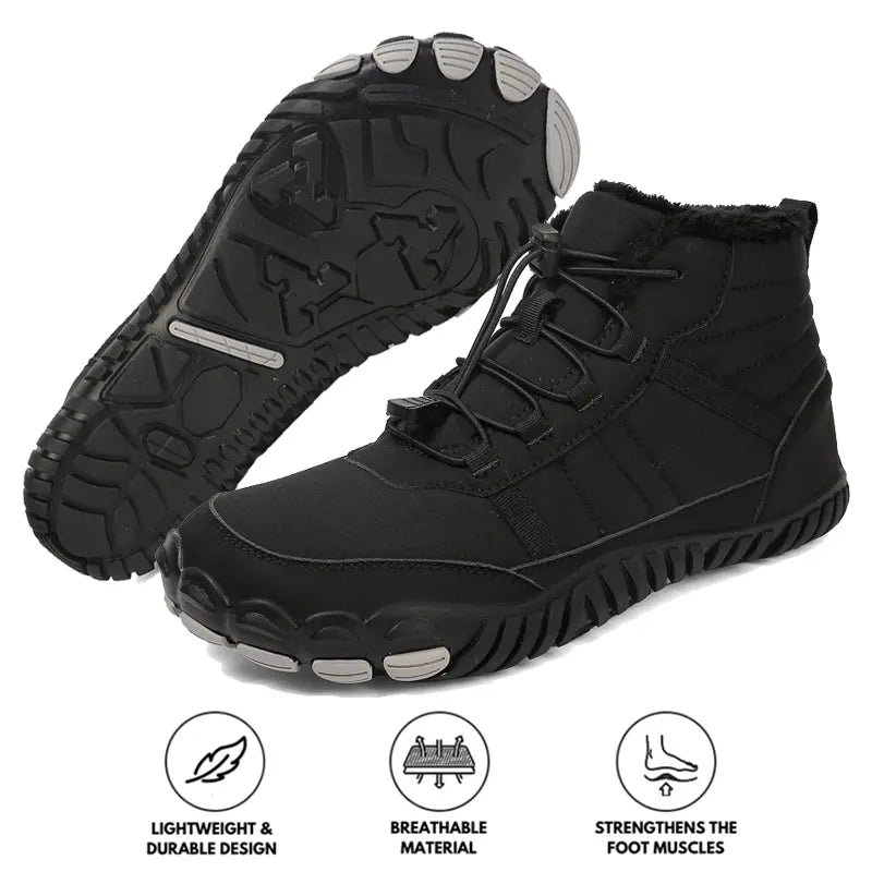 High-Top Waterproof Snow Boots for Women β Comfortable & Non-Slip Design 9