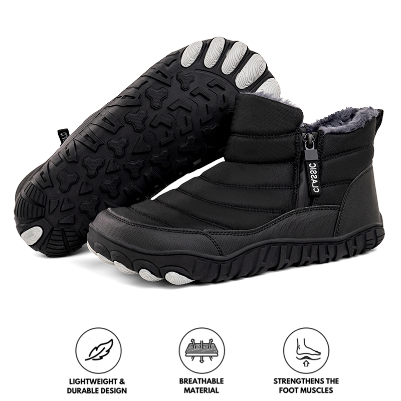Insulated Snow Boots for Men β Waterproof & Non-Slip Comfort 10