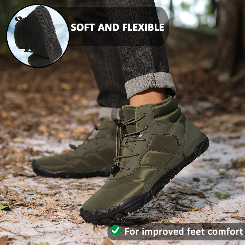 Insulated Waterproof Hiking Boots for Unisex – Comfort & Stability in Winter 3