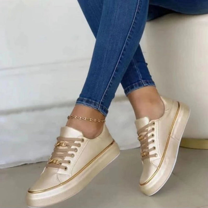 Lace-Up Low-Top Sneakers for Women β Stylish & Comfortable Everyday Wear