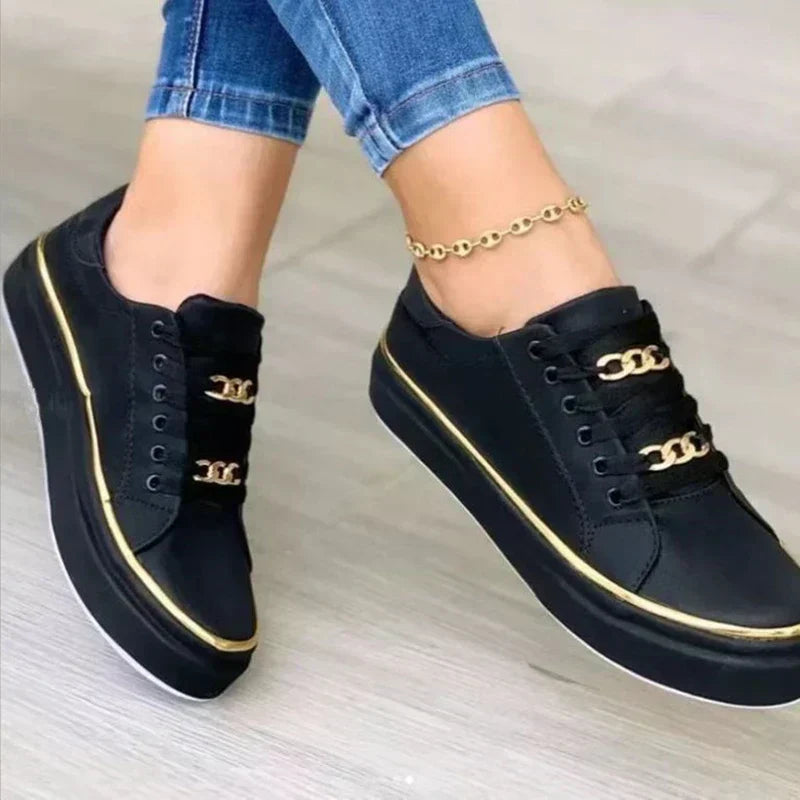 Lace-Up Low-Top Sneakers for Women β Stylish & Comfortable Everyday Wear