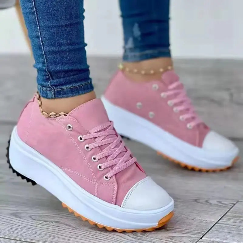 Lace-Up Casual Sneakers for Women β Stylish & Comfortable Bareroots Footwear