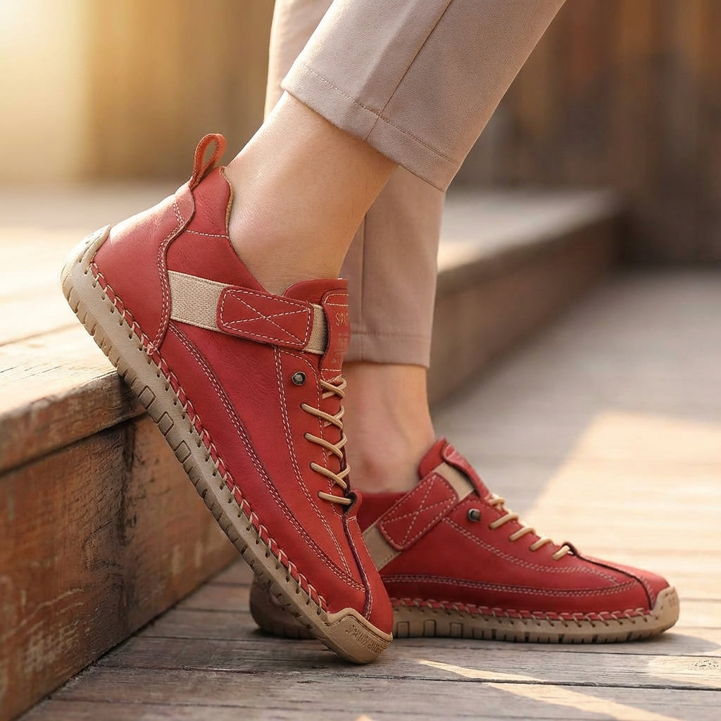 Casual Lace-Up Shoes for Women β Flexible Fit & All-Day Support