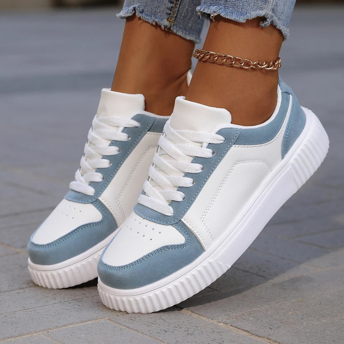 Lightweight Casual Sneakers for Women β Comfortable & Stylish with Non-Slip Grip 0