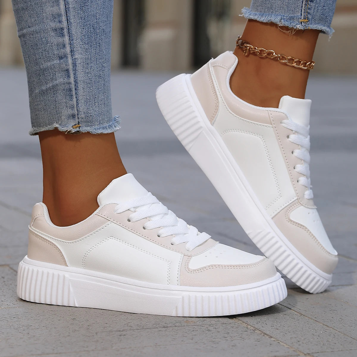 Lightweight Casual Sneakers for Women β Comfortable & Stylish with Non-Slip Grip 3