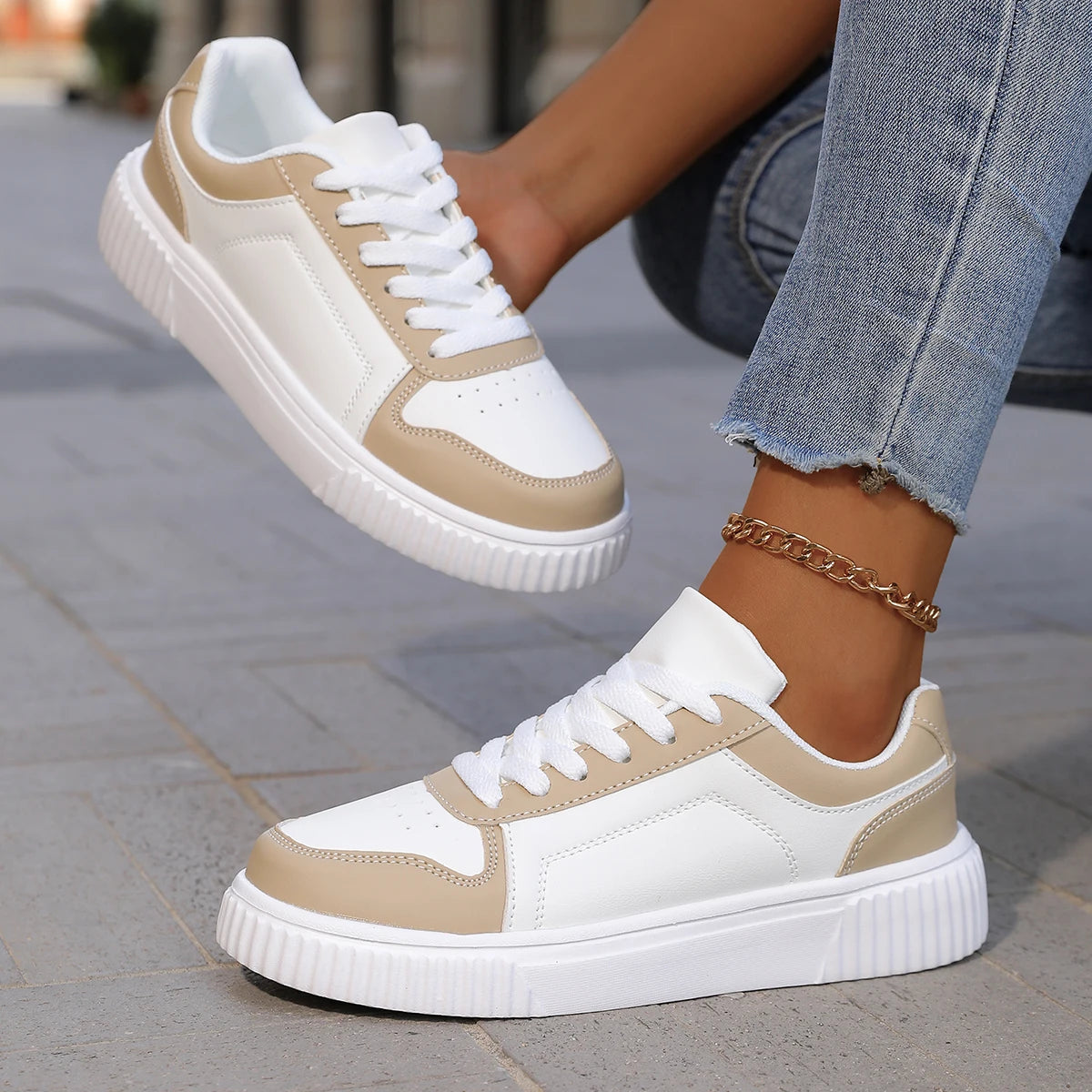 Lightweight Casual Sneakers for Women β Comfortable & Stylish with Non-Slip Grip 5