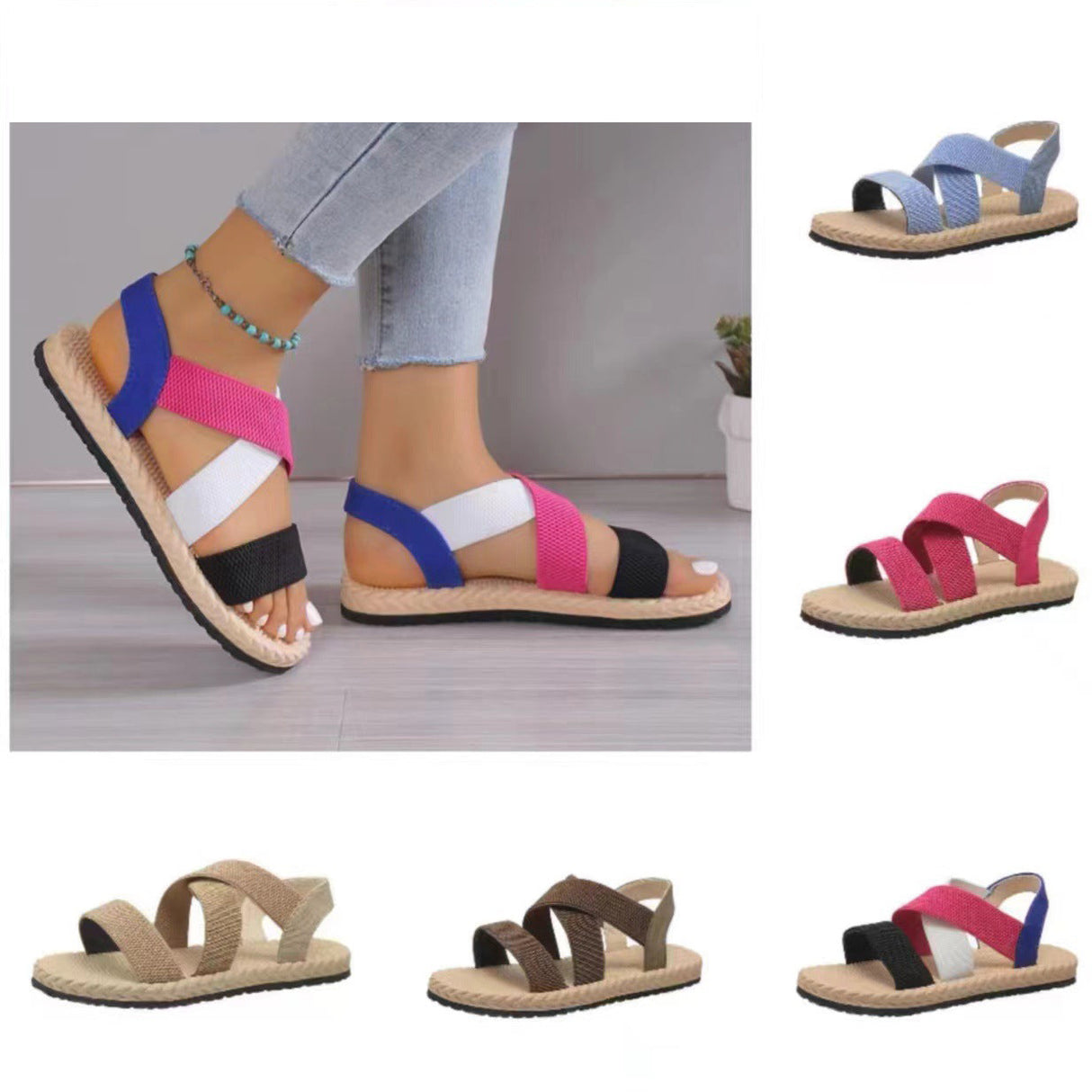 Lightweight Flat Sandals for Women β Perfect for Summer Adventures 2